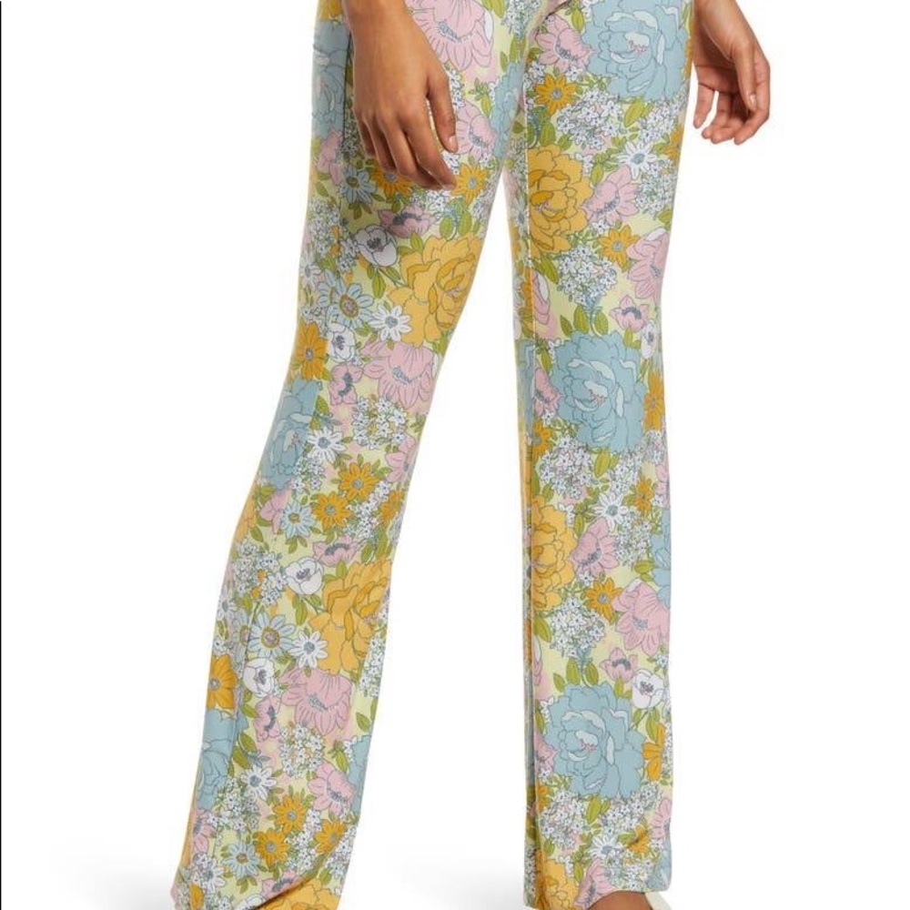 WAYF floral flares